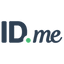 ID.me logo featuring the text ID.me in bold letters with a green dot between ID and me on a light background.