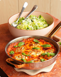 Layerless Skillet Lasagna