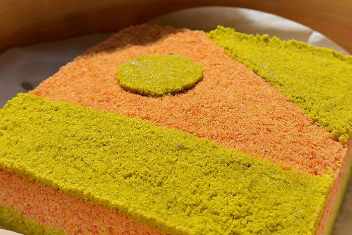 Mujigae Tteok (Korean Rainbow Rice Cakes)