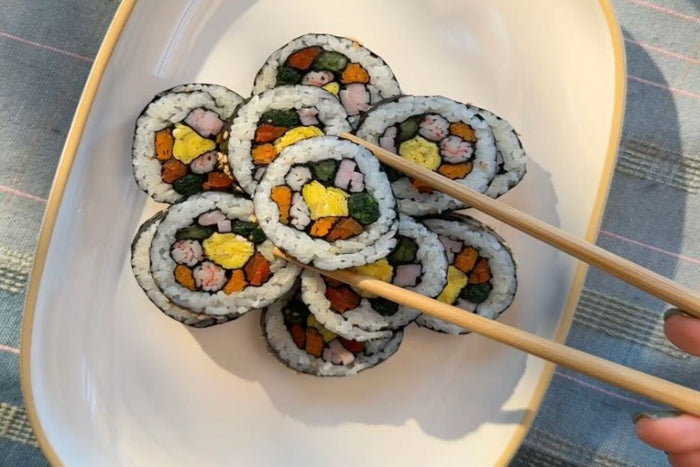 Flower Petal Kimbap