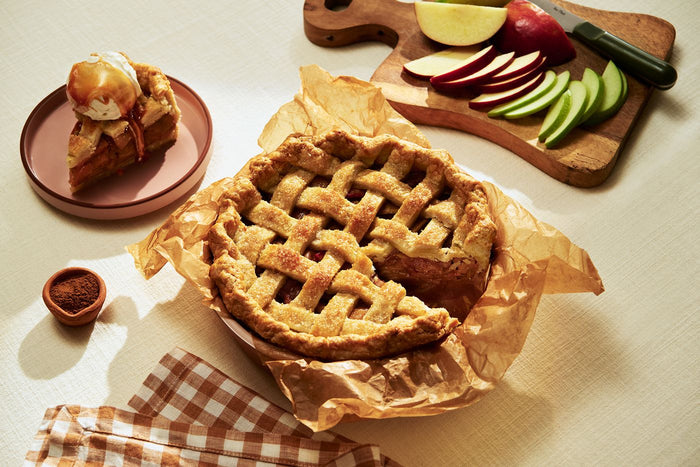 Miso Caramel Apple Pie