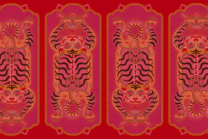 Lucky red envelopes with artist Vanilla Chi