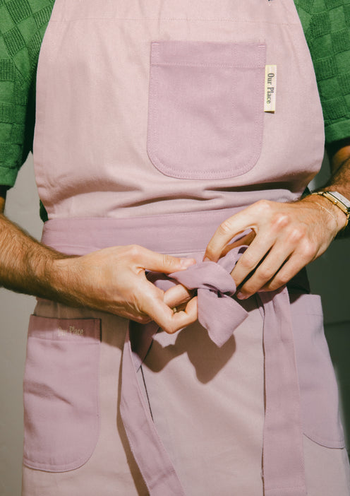 lavender home cook apron