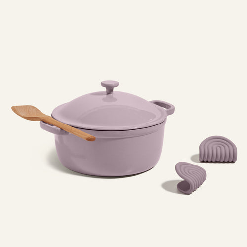 Cast Iron Perfect Pot-Lavender