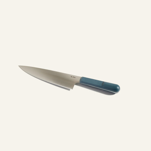 everyday chef knife - blue salt - view 1