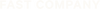 Translation missing: en.The words “FAST COMPANY” appear in a light, almost transparent font against a white background