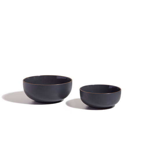 serving bowls - char - view 1