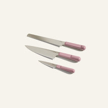knife trio - lavender - view 1
