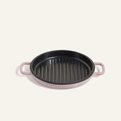 Purple Cast Iron Hot Grill