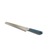 serrated knife - blue salt - view 1