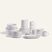 White Plates Bowls Serving Platters Serving Bowls Night and Day Mugs bundle