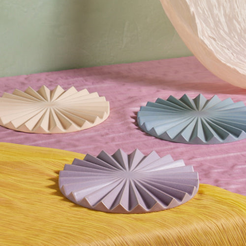 Pleat Trivet-Blue Salt-hover