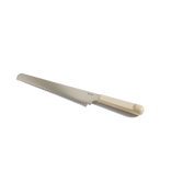 beige serrated knife