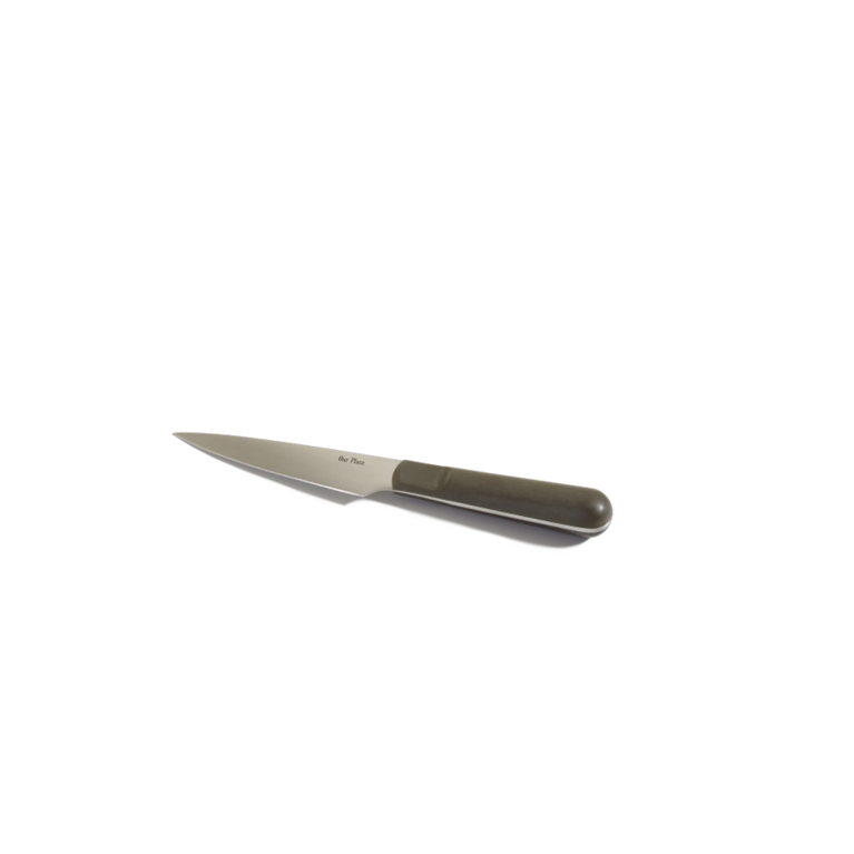 black precise paring knife