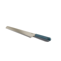 blue serrated knife