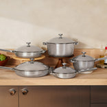 Titanium Pro Cookware Set+-Chrome-hover