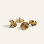 Gold Metallic Knob Set