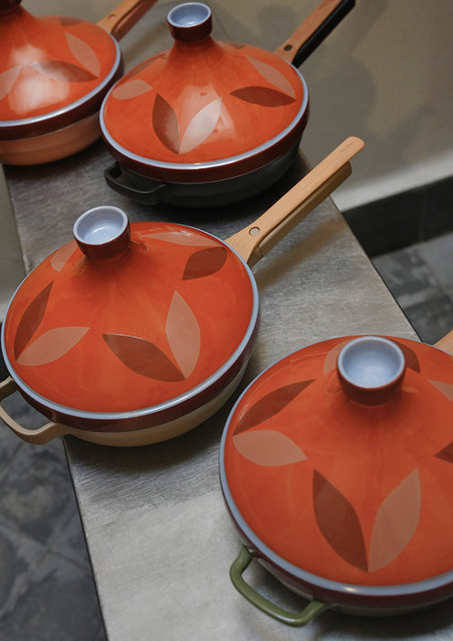 clay & olive tagine on always pan