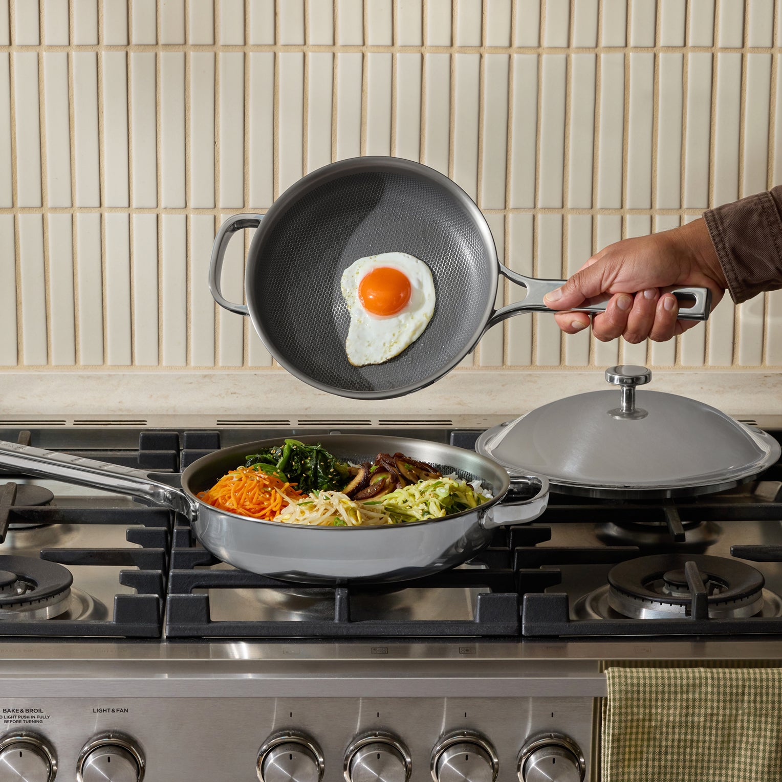 Titanium Always Pan Pro 20 cm - Non-Toxic NoCo® Nonstick–Our Place