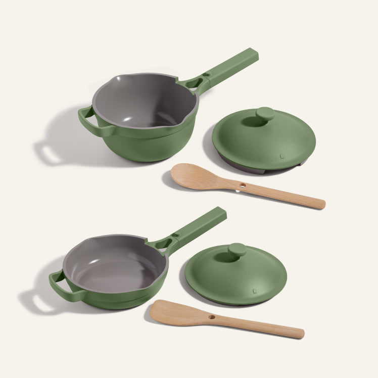 Mini Cookware Duo | Small Ceramic Pan & Pot Set–Our Place