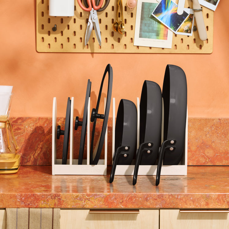 Essentials 8-Piece Pan Set with Storage | Non-Toxic Nonstick–Our Place
