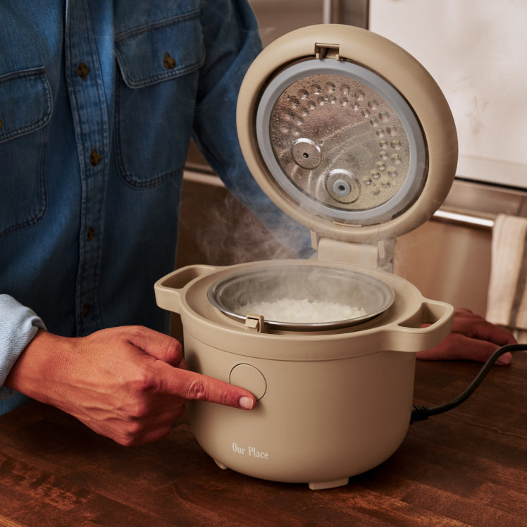 Non-Toxic Fuzzy Logic Rice Cooker | Our Place x Kenji